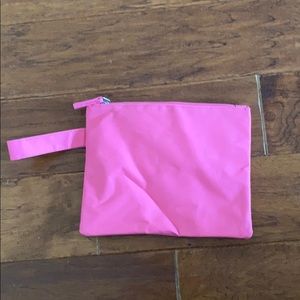 Pink travel bag
